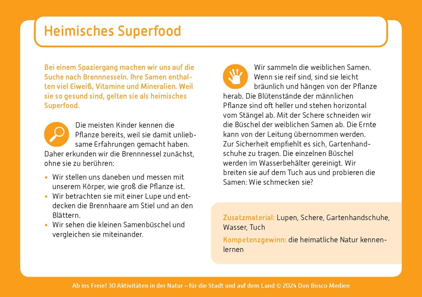 Ab ins Freie!