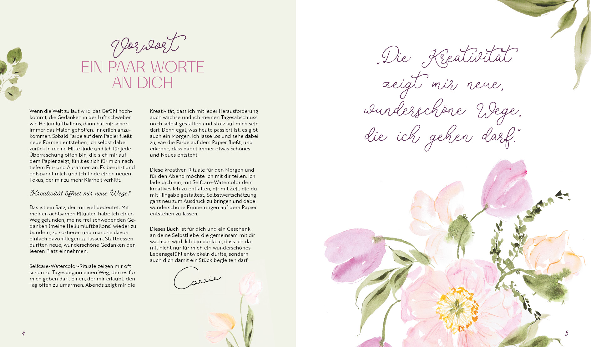 Selfcare Watercolor – Kreative Momente für mich