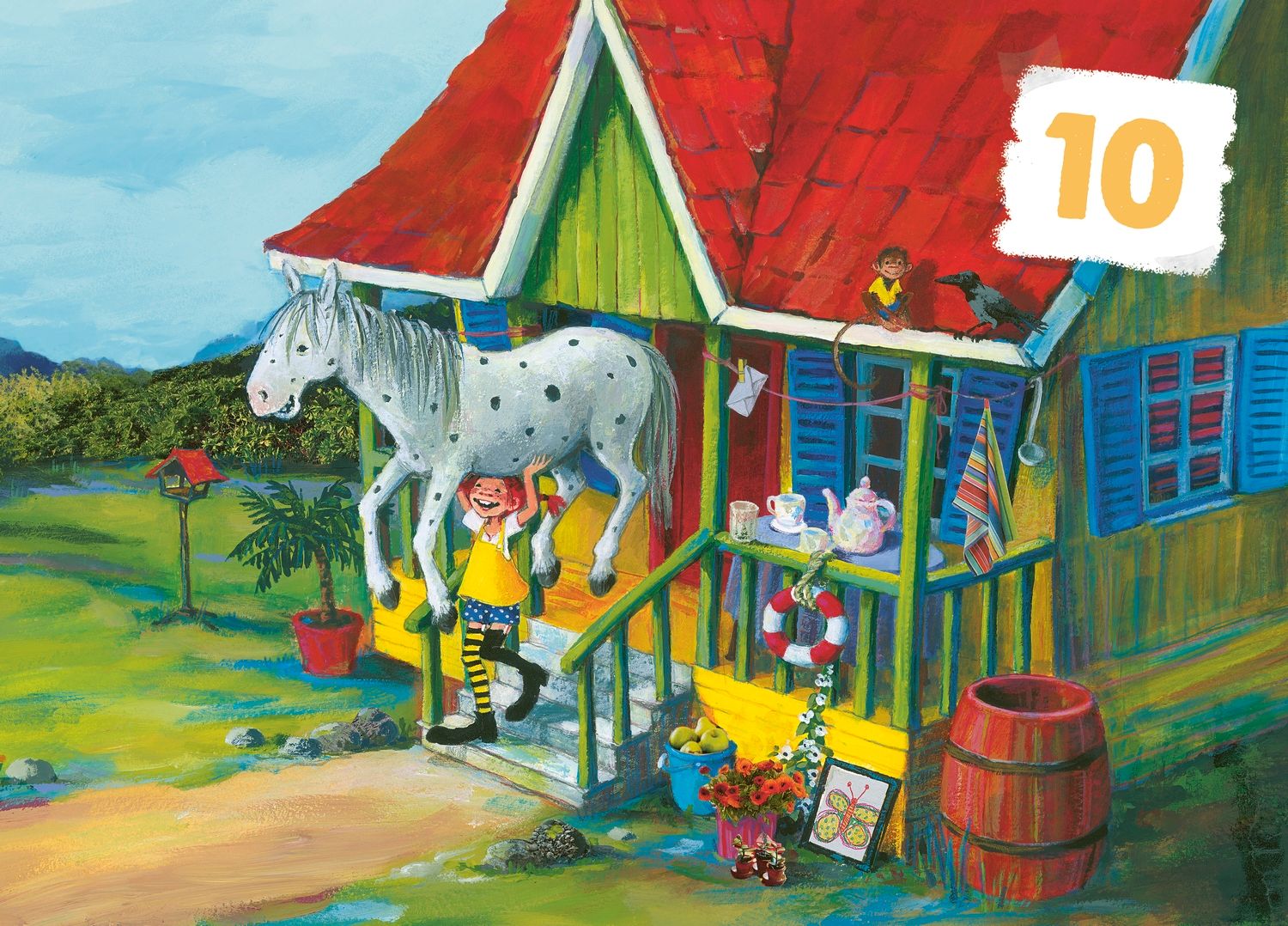 Mein Schulstart. Countdown zur Einschulung mit Pippi Langstrumpf